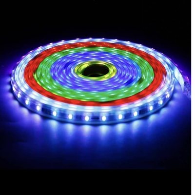 5050 24V IP65 RGB RGBW LED Strip Light Flexible 60Leds/M Lampes à LED haute puissance