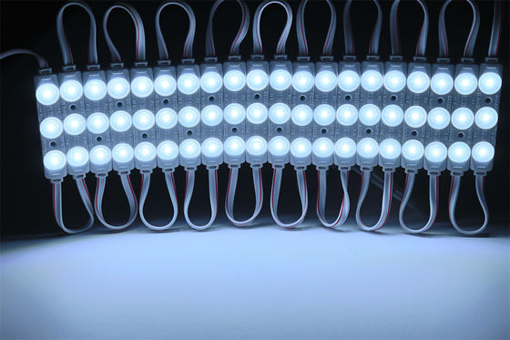 Module LED SMD à haute puissance 12v 3 avec lentille, étanche à l'eau Ip65 injection 3030