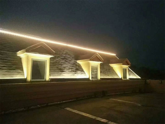 36W LED Wall Washer Aluminum Lamp Body with Double-Angle Lens for Landscape IP65 Rating