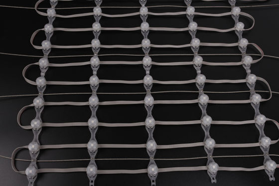 Affichage de rideau LED programmable extérieur imperméable à l'eau