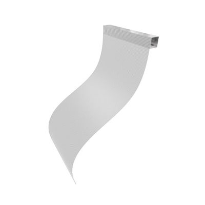 Écran ultrafin de cristal P16 RGB Écran LED transparent flexible