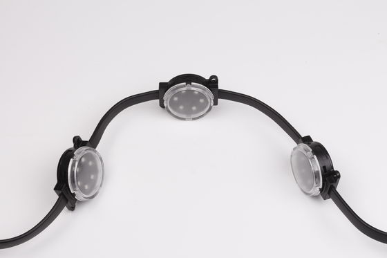 40 mm Rgb Rgbw Dc12v Dot Pixel Outdoor Led Point Dmx Pixel Led Dot Light Pour les bâtiments de façade