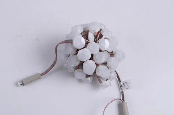 IP67 23mm LED point lumière avec couleur RVB pour les environnements extérieurs