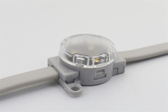 24V 60mm IP65 RGBW LED Angle de pixel 120° 1,5W Voltage de travail DC24V Matériel de PC coque