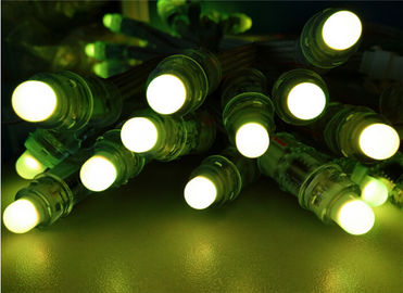 lumière extérieure polychrome de pixel de l'intense luminosité LED de 12MM IP67 0.3W RVB