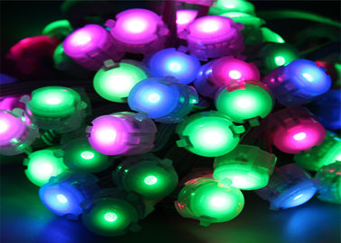 Lumière imperméable de pixel d'IP67 5050 polychromes DC12V 20mm LED avec DMX IC
