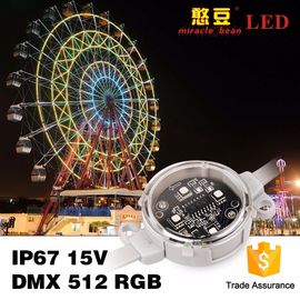 40mm 50mm DC24V imperméabilisent la lumière de pixel de RVB LED pour l'éclairage de construction