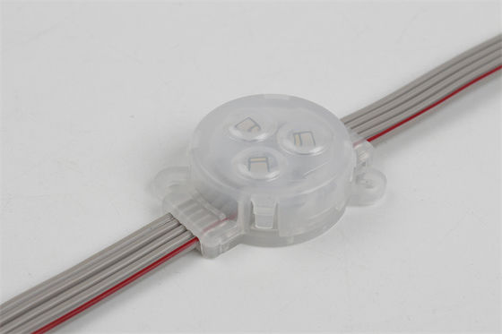 Lumière imperméable de point de RVB LED 30mm DC12V avec le haricot LED du miracle IP67
