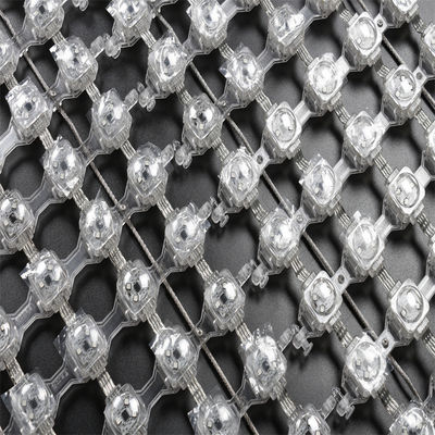 Outdoor Flexible LED Mesh Screen P50 High Definition Full Color Display