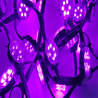 Vente en gros 24v 4cm Diamètre LED Pixel Lumières PC Matériaux LED Noël Fêtes RGBW étanche à l'eau 1,5W