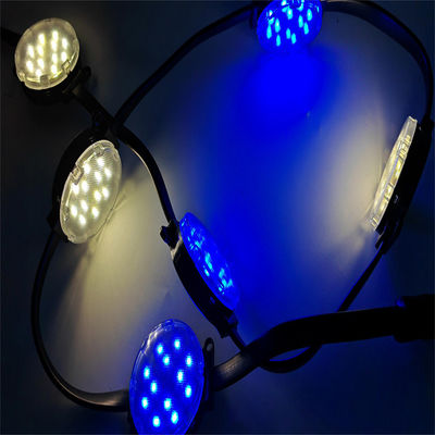 Éclairage à pixel LED étanche à l'eau extérieure avec un diamètre de 50 mm et un matériau de carrosserie de lampe PC