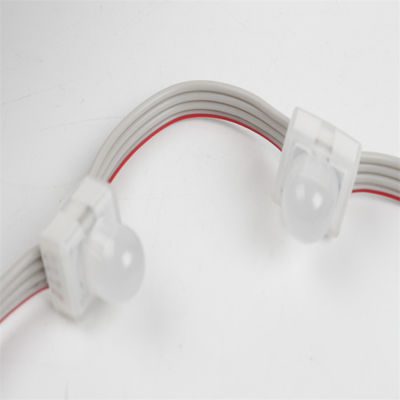DC12V 0,3W 12mm SMD2025 module de pixels LED IP67 étanche à l'eau pleine couleur RGB chaîne carré lumière LED addressable