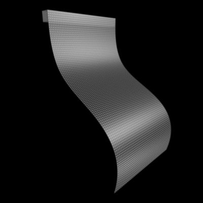 P10 LED Display Screen Ultrathin Business Transparent Glass Adhesive LED Transparent Film Screen