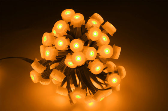 IP67 étanche à l'eau décoration extérieure SMD5050 20mm 6LM multicolore LED DMX512 RGBW point lumineux