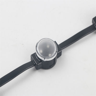 Atmosphère décorative extérieure Eave Lumière avec colle PC Matériau imperméable à l'eau IP67 Wifi Bluetooth Contrôle RGB lampe à bande festive