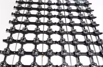 RGB Écran de grille à LED pleine couleur rideau vidéo imperméable à l'eau affichage transparent souple flexible écran à LED net