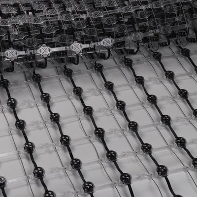 Rideau en treillis LED RGB IP67 SMD5050 polyvalent pour diverses applications d'éclairage