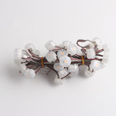 Miracle Bean 1W Epistar Chip 20mm RGB LED Point Light étanche à l'eau extérieure IP67 avec corps PC
