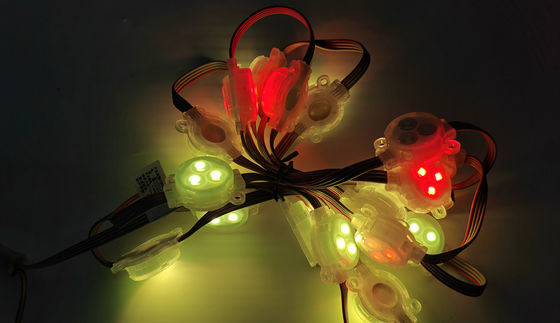 Lumière de point de pixel LED de Noël 30 mm RGB étanche