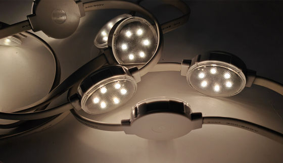 Éclairage extérieur du bâtiment 40 mm Module de pixels Lumière de point avec lampe à source d'ampoule permanente à LED et masque transparent en option