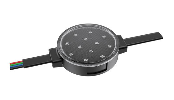Qualité du capot 0,3 W 24 V RVB 50 mm IP67 étanche à l'eau Pixel Light Dmx512 Led Point Light