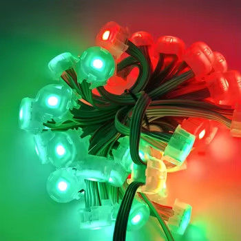 Wholesale  LED Christmas decorative fairy lights series connected to outdoor waterproof curtain string light