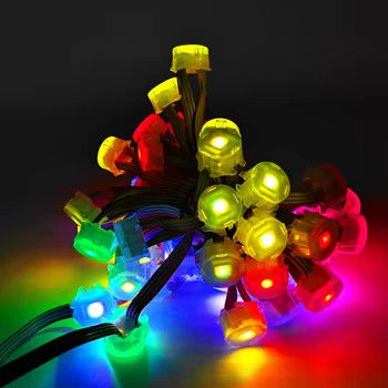Wholesale  LED Christmas decorative fairy lights series connected to outdoor waterproof curtain string light