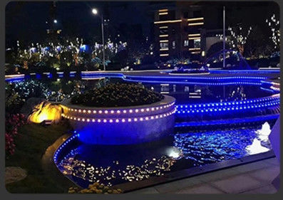 Source lumineuse à point de couleur 24V 50mm IP67 extérieure luminaire pixel décoratif permanent