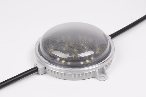 100 mm RGB LED Point Light 5W Epistar Chip imperméable à l'eau IP67 avec corps PC Pour l'extérieur du bâtiment jardin paysage éclairage