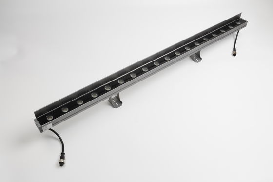 Lampes de lavage murale en aluminium corps LED 18W avec lentille double angle pour le paysage IP65