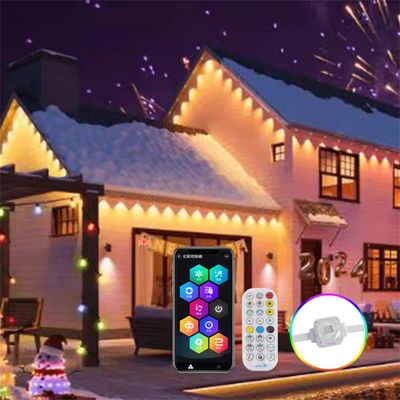 20 mm RGBW SMD5050 LED Eave Lights pour la décoration de bâtiments extérieurs IP67 UL Certifié 2 Miracle Bean