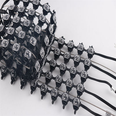 Écran de rideau de scène LED flexible RGB IP67 LED Mesh Video Wall pour affichage publicitaire