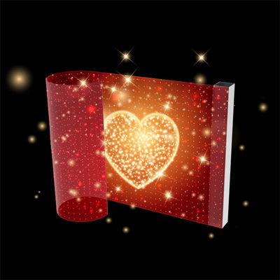 RGB Color Temperature LED Transparent Screen for Bright Advertisement Display Animation Video