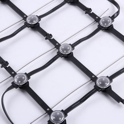 Écran de maillage LED flexible à couleur pleine pour installation suspendue et publicité extérieure