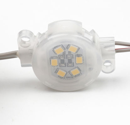 Source lumineuse pixel point imperméable à l'eau 30 mm SMD5050 IP67 DC12V Voltage pour bâtiment extérieur