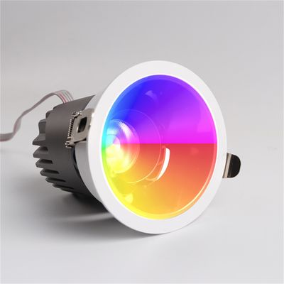 Lumières LED à l'intérieur de la maison Hôtel 20W RGBW Dimmable LED Wall Wash Spotlight