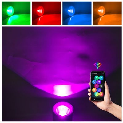 Éclairage à LED réglable à inclinaison réglable 20W RGBW 400LM SPI USC2904 pour intérieur