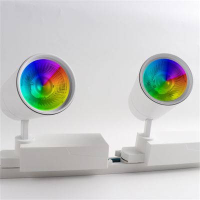 Solution d'éclairage de bar à repas 360 lumières LED réglables avec matériau PC en aluminium