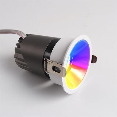 Colorful LED Spot Lights 20W Remote Control Adjustable Luminous Value 400lm
