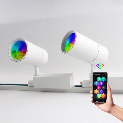 Lumières de piste LED mobiles réglables de style asiatique 360 démontées Têtes mobiles pour bar à repas