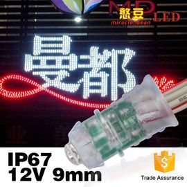 F5 / éclairage du pixel LED de taille de 9mm, lumières de pixel de RVB avec 3 ans de garantie