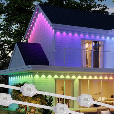 Home 24V RGBW IP67 LED Eaves Light Outdoor Color Decorative for Christmas and Year