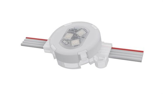 Lumière de Noël permanente de vacances Led Smd3535 DMX 512 12V RVB Numérique 30mm Pixel Led adressable Point de lumière