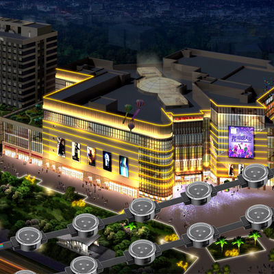 DC24V 50MM DMX LED RGB String IP67 Waterproof Outdoor Holiday LED Point Lights