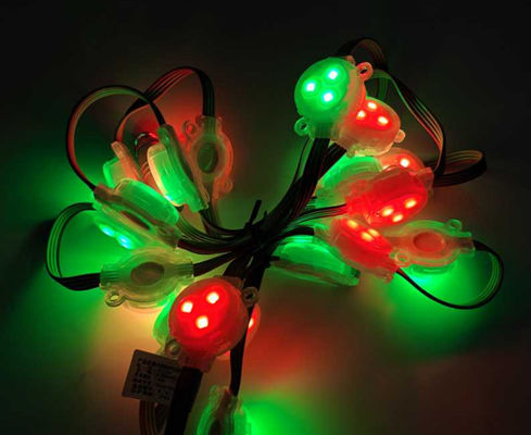 DC 12V 3 pièces SMD 5050 Pixel LED RGB diffus, bande LED RGB addressable