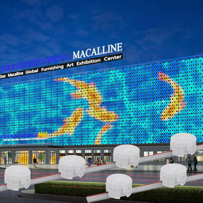 12V 20mm LED pixel lumières pour la décoration de Noël extérieure Performance durable