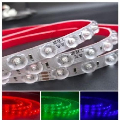 Lentille LED étanche série Dc24v Smd2835 42LEDs Ip67 Smart Strip Light Flexible