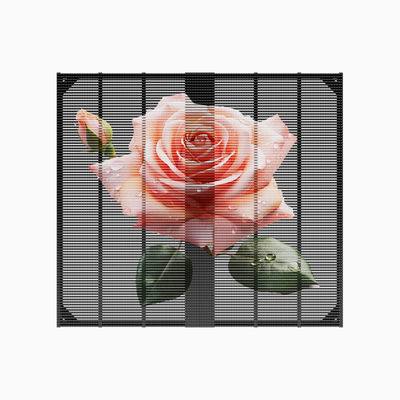 High Quality Outdoor Led Video Screen Outdoor Fixed Install Grille Led Screen Advertising Led Display