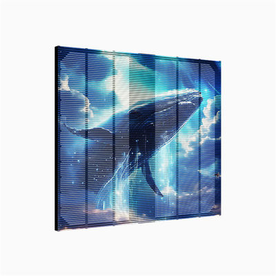 P2.6-5.2High-Brightness Full-Color Outdoor Transparent LED Mesh Display for Shop Windows