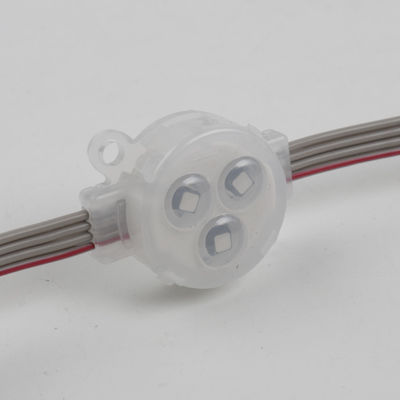 30mmLED Pixel Point Light RGBW DMX512 Programmeable IP67 étanche à l'eau 12V LED Dot Light pour la décoration de paysage de façade de bâtiment